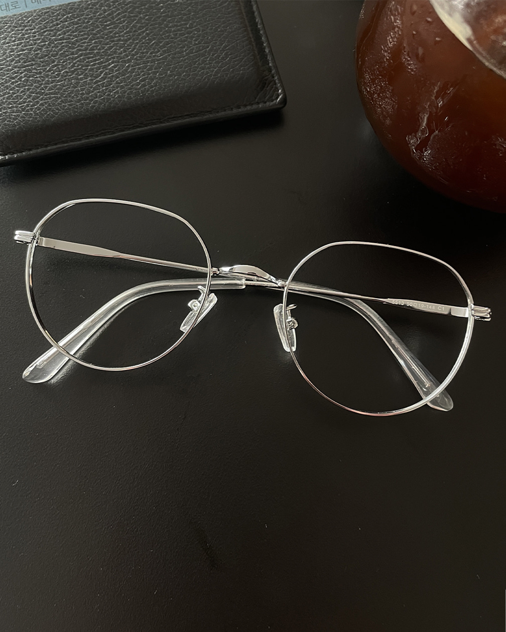 modern slim glasses.